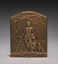 Medal (obverse), 1914-1918. Emile André Boisseau (French, 1842-1923). Bronze; overall: 7 x 5.8 cm