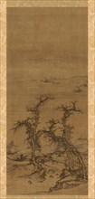 Carrying a Qin on a Visit, 1271-1368. Attributed to Luo Zhichuan (Chinese, active 1280s-1320s).