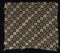 Fragment with Repeated Square Pattern, 1500s-1600s. Italy, 16th-17th century. Needle lace;