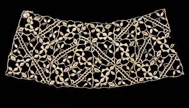 Needlepoint (Punto in aria) Lace Collar, late 16th century. Italy, Genoa, late 16th century. Lace,