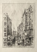 Amsterdam. Maxime Lalanne (French, 1827-1886). Etching