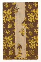 Textile Book Cover, 1800s. Japan, 19th century. Silk; overall: 21 x 12.7 cm (8 1/4 x 5 in.)