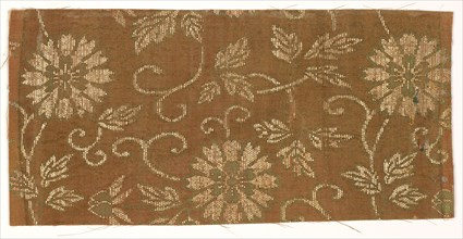 Textile Fragment, 1800s. Japan, 19th century. Silk; average: 20.3 x 9.6 cm (8 x 3 3/4 in.)