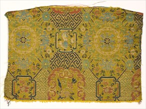 Textile Fragment, 1800s. Japan, 19th century. Silk; average: 19 x 12.7 cm (7 1/2 x 5 in.)