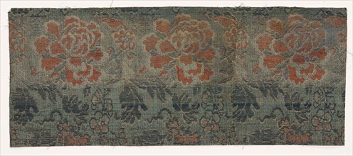 Textile Fragment, 1800s. Japan, 19th century. Silk; overall: 50.8 x 21 cm (20 x 8 1/4 in.).