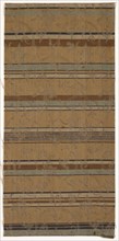 Textile Fragment, 1800s. Japan, 19th century. Silk; average: 27 x 12.7 cm (10 5/8 x 5 in.).