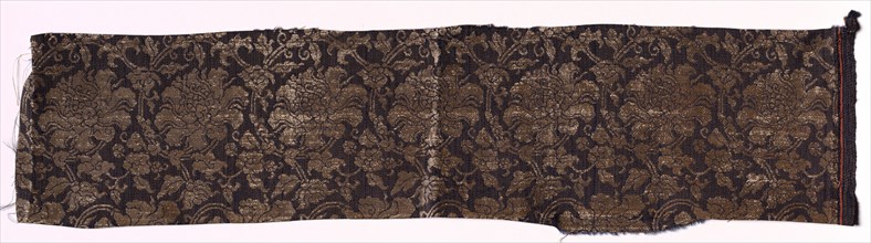 Textile Fragment, 1800s. Japan, 19th century. Silk; average: 48.3 x 11.5 cm (19 x 4 1/2 in.)