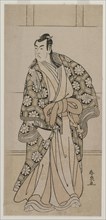 Ichikawa Monnosuke II as a Lord, 1780s. Katsukawa Shunsen (Japanese). Color woodblock print; sheet:
