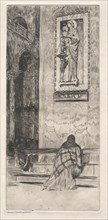 Etchings of Venice: St. Marks, 19th century. Otto H. Bacher (American, 1856-1909). Etching