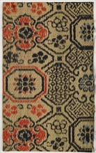 Textile Fragment, 1800s-early 1900s. Japan, 19th - early 20th century. Silk; overall: 13.4 x 8.3 cm