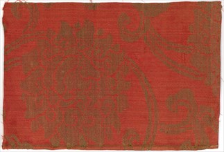 Textile Fragment, 1800s. Japan, 19th century. Silk; average: 17.2 x 11.8 cm (6 3/4 x 4 5/8 in.)
