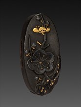 Kashira, 1700-1850. Japan, Tokugawa period. Shakudo; average: 3.9 x 1.8 cm (1 9/16 x 11/16 in.).