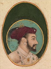 Shah Jahan, c. 1630. Hashim (Indian, active 1598-c.1650). Opaque watercolor, ink and gold on paper;