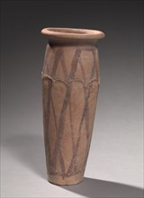 Wavy-Lined Jar, 4000-3000 BC. Egypt, late Predynastic Period, Naqada IIIa2 (Dynasty 0). Marl clay
