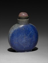 Snuff Bottle, 1644-1912. China, Qing dynasty (1644-1911). Glass; overall: 7.7 cm (3 1/16 in.).