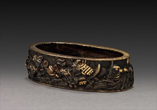 Fuchi, 1700-1850. Japan, Tokugawa period. Shakudo; average: 3.9 x 2.3 cm (1 9/16 x 7/8 in.).