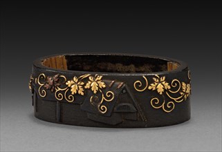 Fuchi, 1700-1850. Japan, Tokugawa period. Shakudo; average: 3.9 x 2.3 cm (1 9/16 x 7/8 in.).