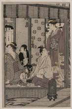 Morning Glory (from the series The Tale of Genji in Elegant Modern Dress), c. 1790. Chobunsai Eishi