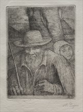 The Farmer. Alphonse Legros (French, 1837-1911). Etching