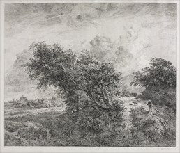The Thicket, 1855. Charles François Daubigny (French, 1817-1878), after Jacob van Ruisdael (Dutch,
