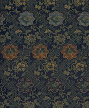 Fragment, 1800s. China, 19th century. Silk; overall: 26.1 x 22.3 cm (10 1/4 x 8 3/4 in.).