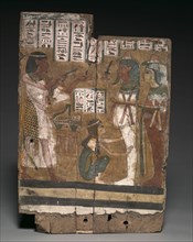 Side Panel from the Coffin of Amenemope, c. 976-889 BC. Egypt, Thebes, Third Intermediate Period,