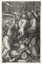 The Betrayal of Christ by Judas, 1508. Albrecht Dürer (German, 1471-1528). Engraving
