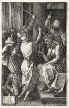 Christ Crowned with Thorns, 1512. Albrecht Dürer (German, 1471-1528). Engraving
