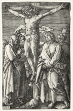 The Crucifixion, 1511. Albrecht Dürer (German, 1471-1528). Engraving