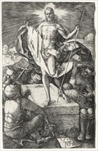 The Resurrection, 1512. Albrecht Dürer (German, 1471-1528). Engraving