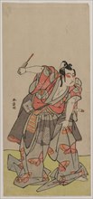 Ichikawa Yaozo II as Soga no Goro, mid 1770s. Katsukawa Shunsho (Japanese, 1726-1792). Color