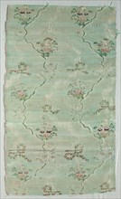 Panel, mid 1700s. France, mid-18th century, Period of Louis XV (1723-1774). Plain compound cloth,