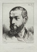 J. J. Guiffrey, 1866. Charles-Émile Jacque (French, 1813-1894). Etching