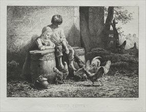 Petite, Petite. Charles-Émile Jacque (French, 1813-1894). Etching