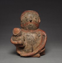 Figures, before 1921. Colombia, 18th-19th century. Red ware; overall: 21 x 17.2 cm (8 1/4 x 6 3/4