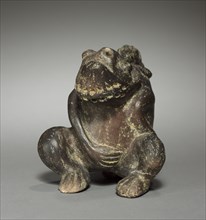 Jar in Shape of Grotesque Beasts, before 1921. Colombia. Pottery; diameter: 12.8 cm (5 1/16 in.);
