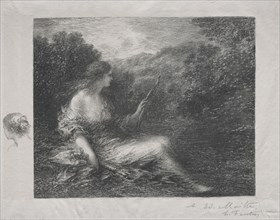 The Huntress, 1892. Henri Fantin-Latour (French, 1836-1904). Lithograph