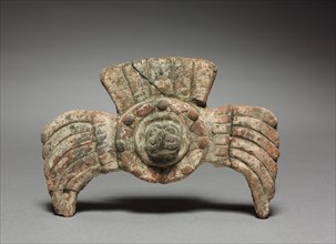 Headdress, 1-750. Mexico, Teotihuacan. Pottery; overall: 9 x 13 cm (3 9/16 x 5 1/8 in.).