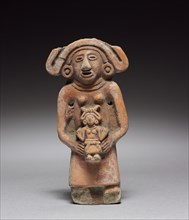 Figurine, 1325-1521. Mexico, Aztec. Pottery; overall: 12.2 cm (4 13/16 in.).