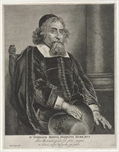 Ephraim Bonus. Jan Lievens (Dutch, 1607-1674). Etching