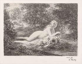 The Spring, 1897. Henri Fantin-Latour (French, 1836-1904). Lithograph