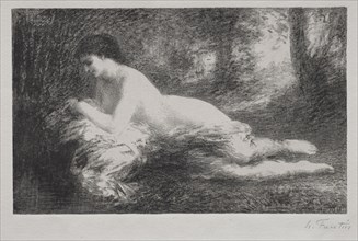 Réverie. Henri Fantin-Latour (French, 1836-1904). Lithograph