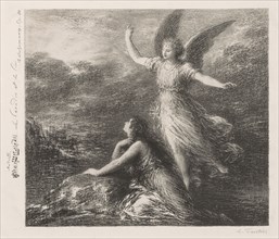 Le Paradis et la Péri. Henri Fantin-Latour (French, 1836-1904). Lithograph