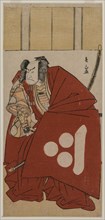 Nakamura Nakazo I as Watanabe no Tsuna, 1781. Katsukawa Shunzan (Japanese). Color woodblock print;