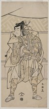Ichikawa Monnosuke II as a Samurai, 1791. Katsukawa Shunei (Japanese, 1762-1819). Color woodblock
