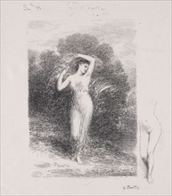 La jeune Malade. Henri Fantin-Latour (French, 1836-1904). Lithograph