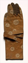 Pair of Archer's Gloves, 1800s. Japan, 19th century. Chamois leather; overall: 34.8 x 12.5 cm (13