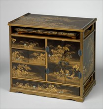 Incense Guessing Game, 1615-1868. Japan, Edo Period (1615-1868). Lacquer; overall: 23 x 25.4 x 16.6