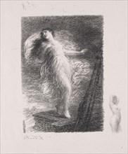 La jeune Tarentine. Henri Fantin-Latour (French, 1836-1904). Lithograph