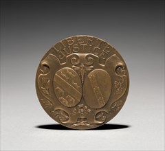Medallion (reverse). Charles-Theodore Perron (French, 1862-1934). Bronze; diameter: 6.7 cm (2 5/8